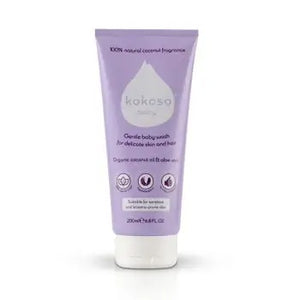 Kokoso Baby Gentle baby cleansing gel for body and hair with perfume 200 ml
