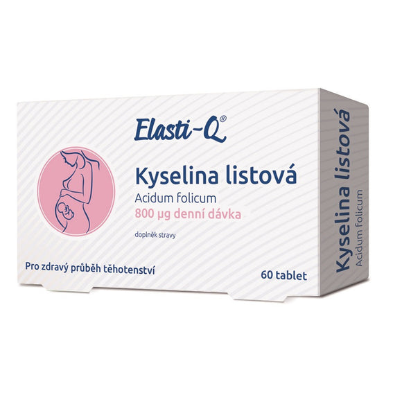 Elasti-q Folic acid 800 µg 60 tablets