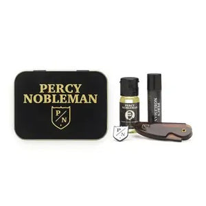 Percy Nobleman Men's travel beard set 4 pcs
