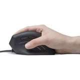 Connect IT CMO-2500-BK ergonomic vertical wired mouse