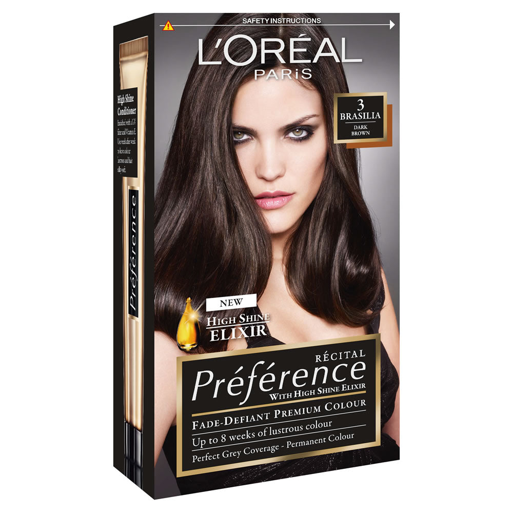 L'Oréal Paris Récital Préférence Brasilia dark brown 3 / B