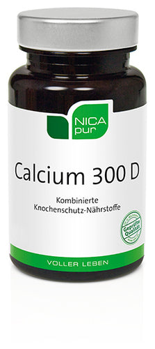 NICApur Calcium 300 D - 60 capsules