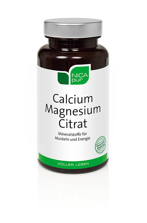 NICApur Calcium and Magnesium Citrate 60 capsules