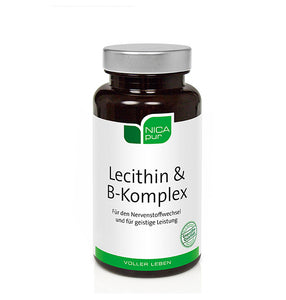 NICApur Lecithin & B-Complex 60 capsules
