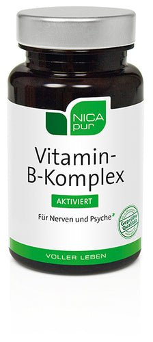 NICApur vitamin B complex activated - 60 capsules
