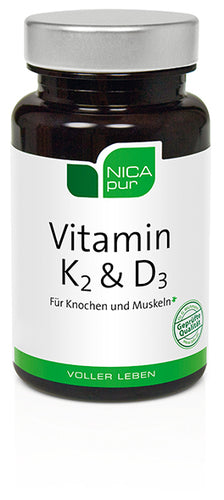 NICApur Vitamin K2 & D3 - 60 capsules