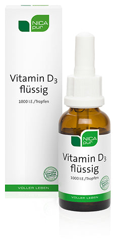 NICApur Vitamin D3 liquid 25 ml
