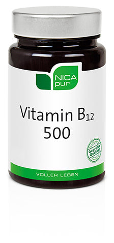 NICApur Vitamin B12 500 - 60 capsules