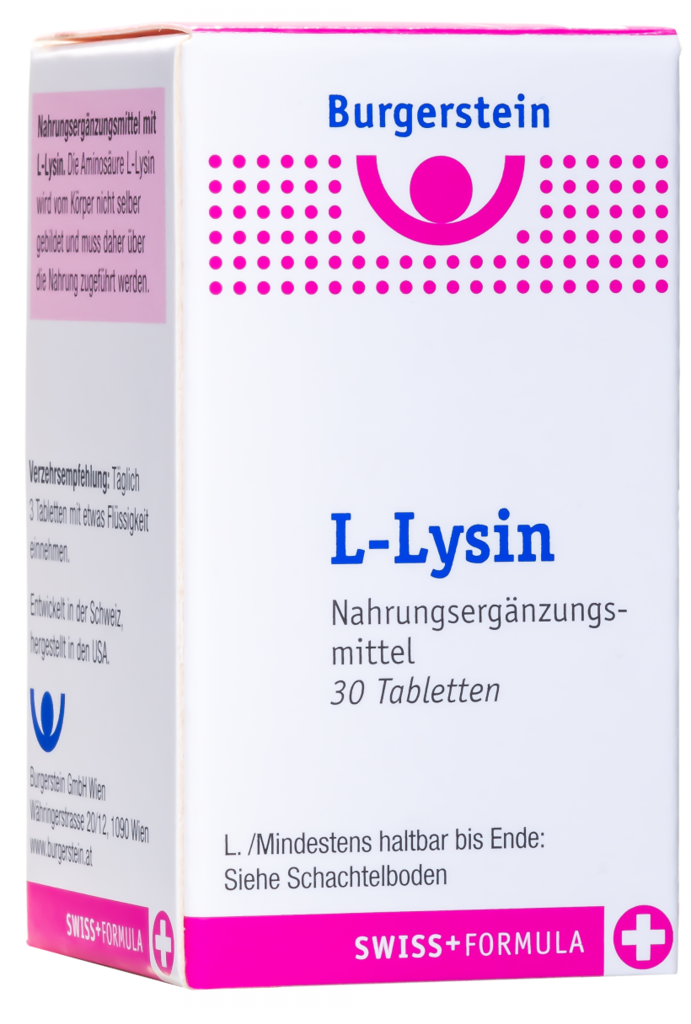 Burgerstein L-lysine 30 tablets