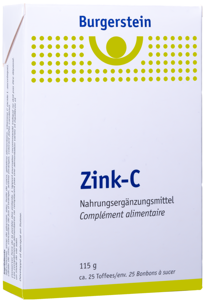 Burgerstein Zink-C 25 toffees