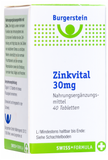 Burgerstein Zink Vital 30 mg 40 tablets