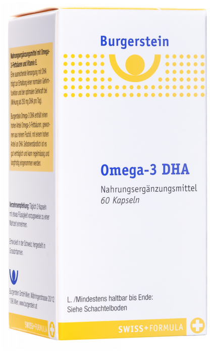 Burgerstein Omega-3 DHA 60 capsules