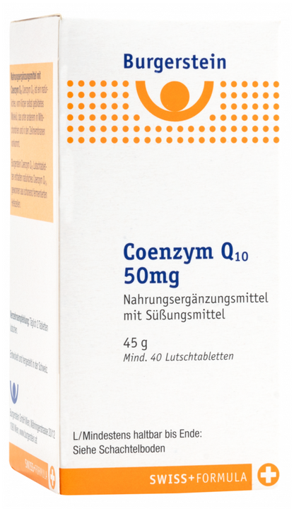 Burgerstein Coenzym Q10 50mg - 40 lozenges