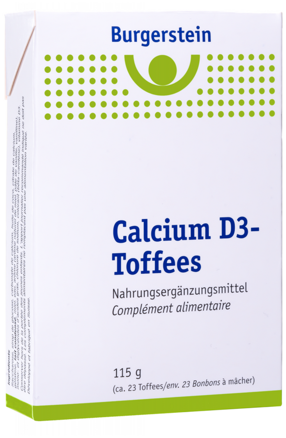 Burgerstein Calcium D3 - 23 Toffees
