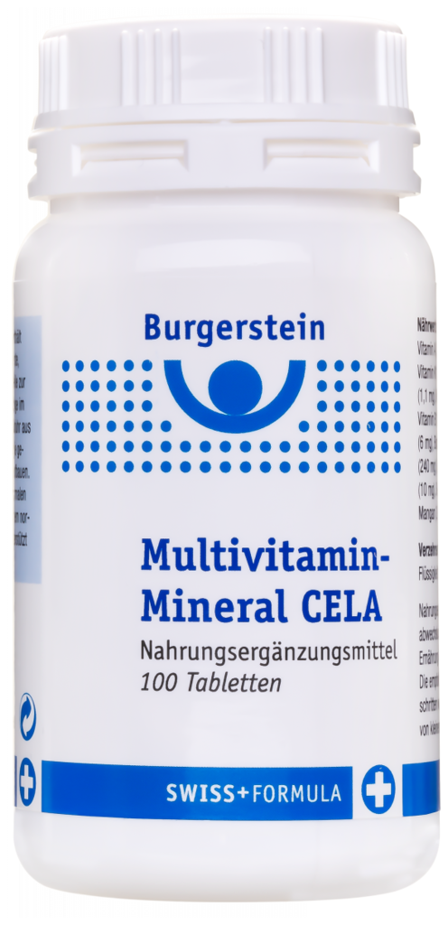 Burgerstein Multivitamin-Mineral CELA 100 tablets
