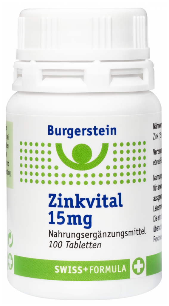 Burgerstein Zink Vital 15 mg 100 tablets