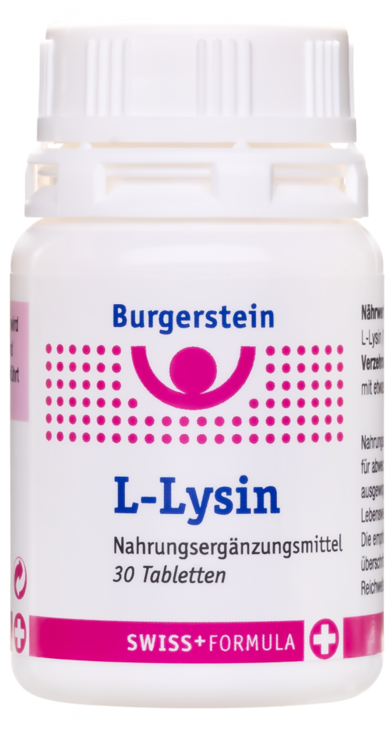 Burgerstein L-lysine 30 tablets
