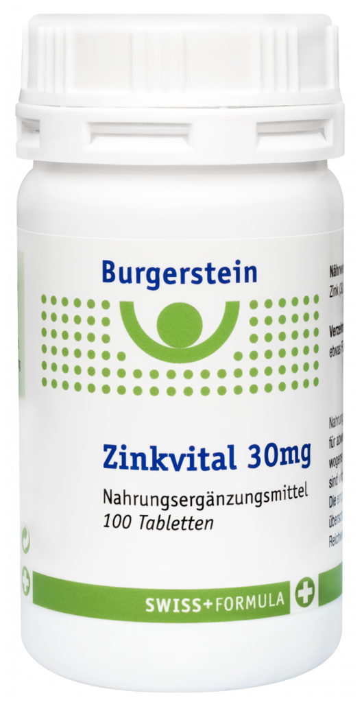 Burgerstein Zink Vital 30 mg 100 tablets
