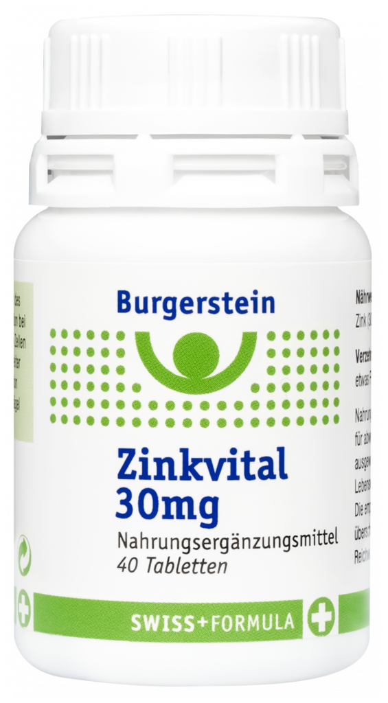 Burgerstein Zink Vital 30 mg 40 tablets