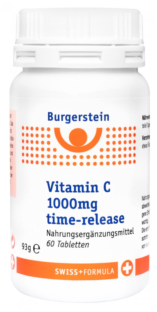 Burgerstein Vitamin C 1000 mg time-release 60 tablets
