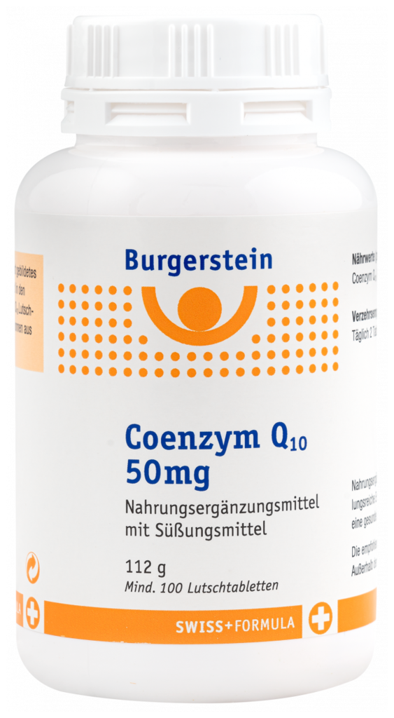 Burgerstein Coenzym Q10 50mg - 100 lozenges