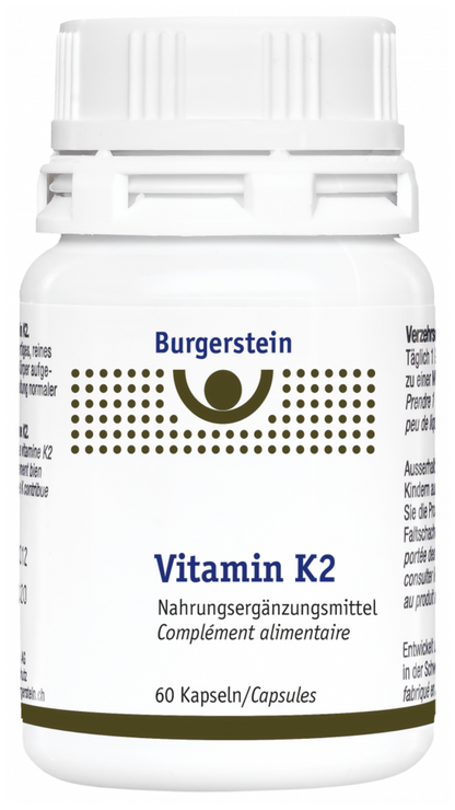 Burgerstein Vitamin K2 - 60 capsules