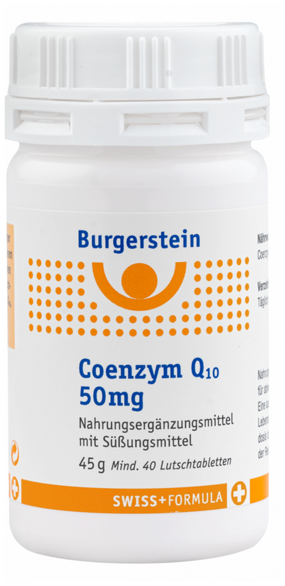 Burgerstein Coenzym Q10 50mg - 40 lozenges