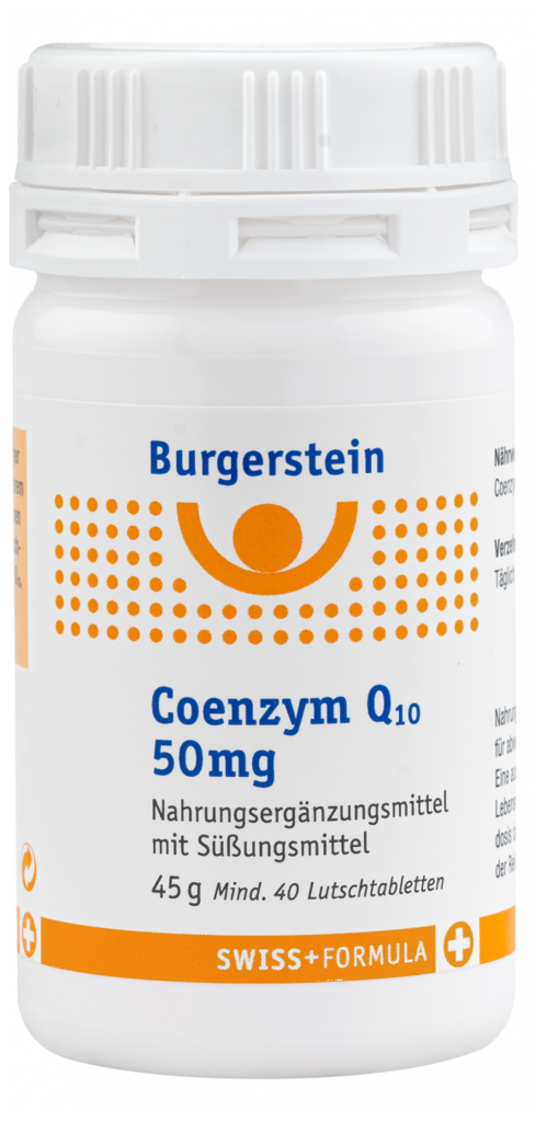 Burgerstein Coenzym Q10 50mg - 40 lozenges