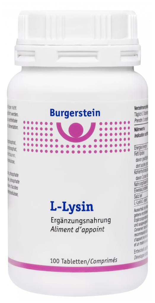 Burgerstein L-lysine 100 tablets