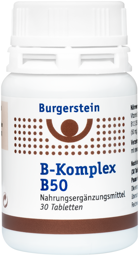 Burgerstein B complex B50 - 30 capsules