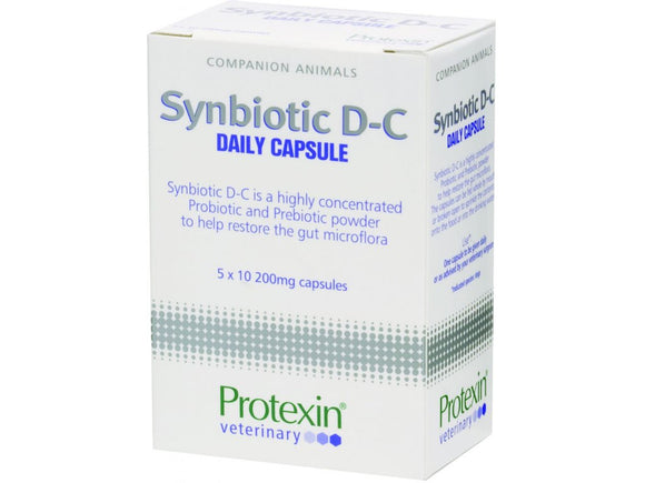 Protexin Synbiotic Daily Capsule 200 mg 50 capsules