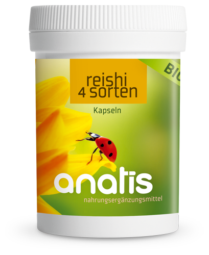 Anatis Organic Reishi Mushroom 4 sorts - 90 tablets