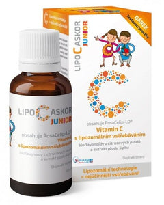 LIPO C ASKOR Junior liquid liposomal vitamin C 110 ml
