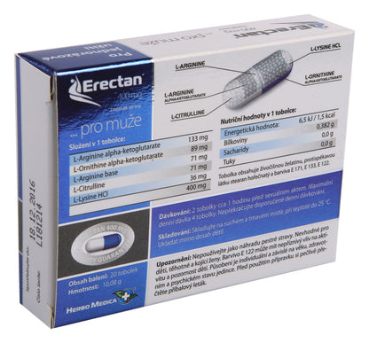 Erectan 400mg 20 capsules