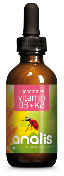 Anatis Vitamin D3 + K2 liposomal drops 60 ml