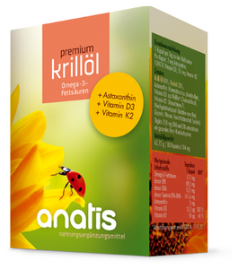 Anatis Krill Oil + Vitamin D3 + Vitamin K2 - 80 tablets