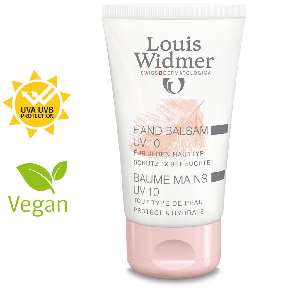 Louis Widmer Hand Balsam UV 10 Slightly perfumed - 50 ml