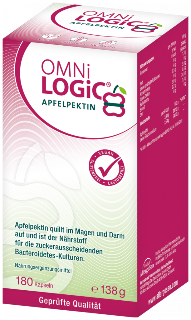 Institut AllergoSan OMNi-LOGiC® APPLE PECTIN capsules