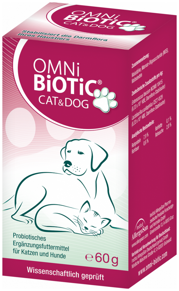 Institut AllergoSan OMNi-BiOTiC CAT & DOG powder 60 gr