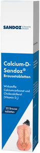 Calcium-D-Sandoz 20 effervescent tablets