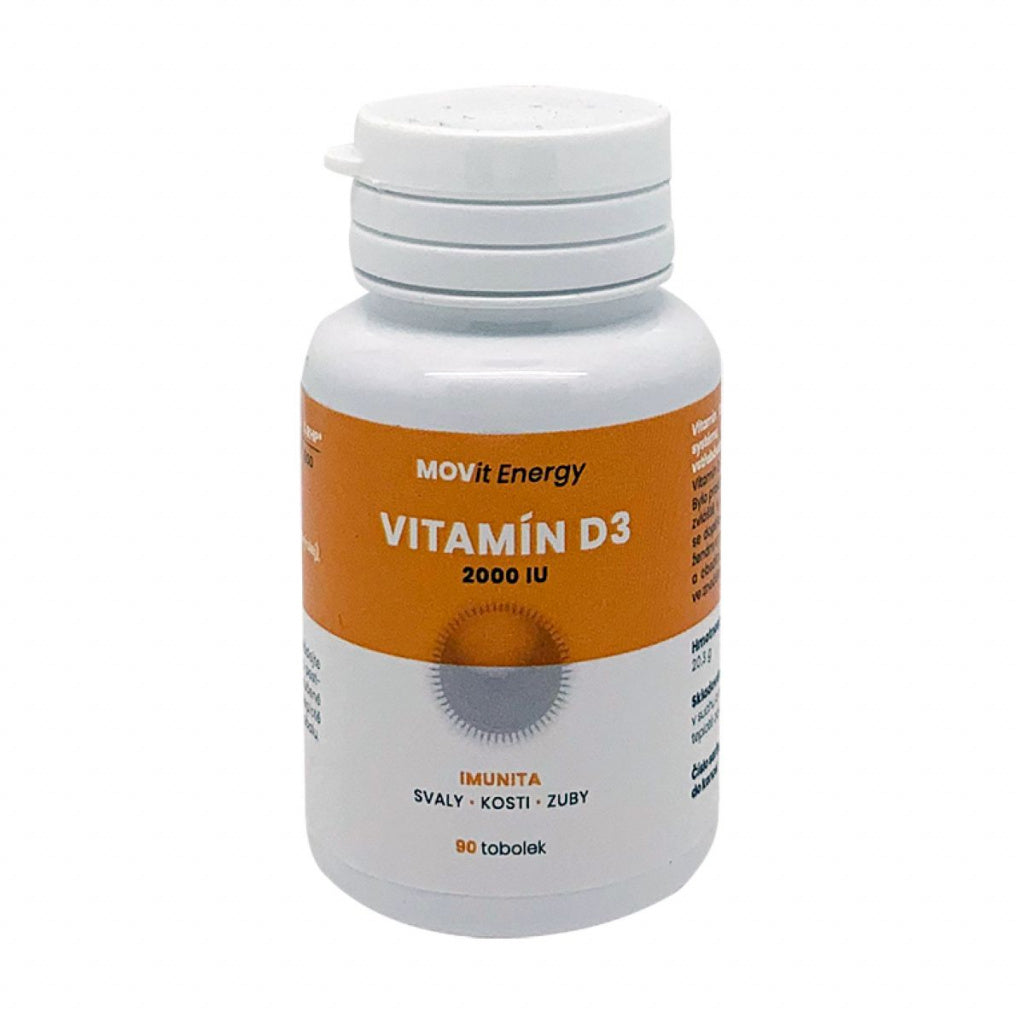 MOVit Vitamin D3 2000 IU, 90 capsules