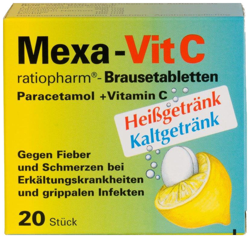 Mexa-Vit C ratiopharm effervescent tablets