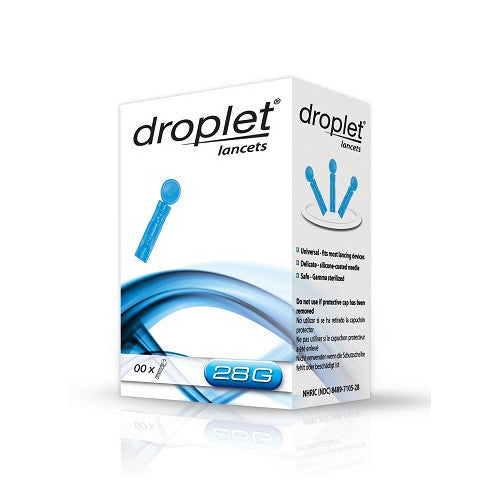 DROPLET LANCETS, 100 PCS