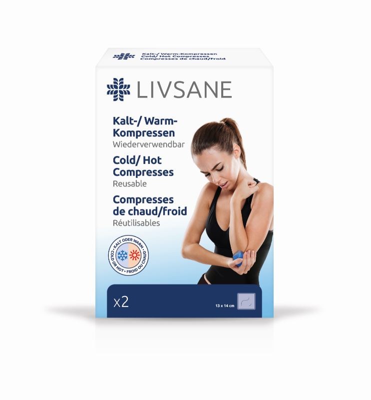 LIVSANE Cold / Hot compresses 2 pcs