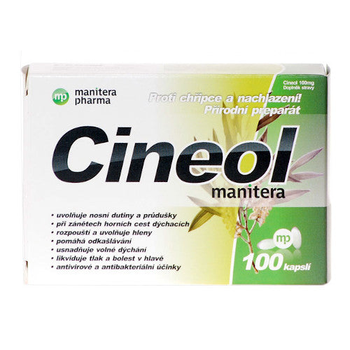 Cineol Manitera 100mg - 100 capsules
