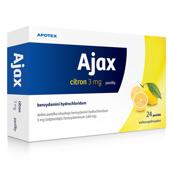 AJAX Lemon 3mg 24 lozenges