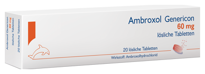 Genericon Ambroxol 60 mg 20 effervescent tablets