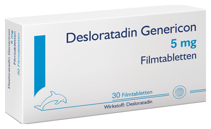 Genericon Desloratadine 5 mg 10 tablets