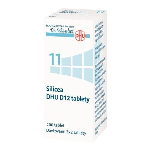 SILICEA DHU D5-D30 uncoated 200 tablets