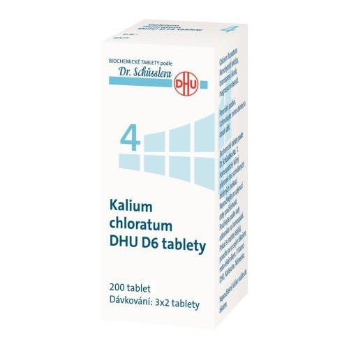 KALIUM CHLORATUM DHU D5-D30 uncoated tablets 200